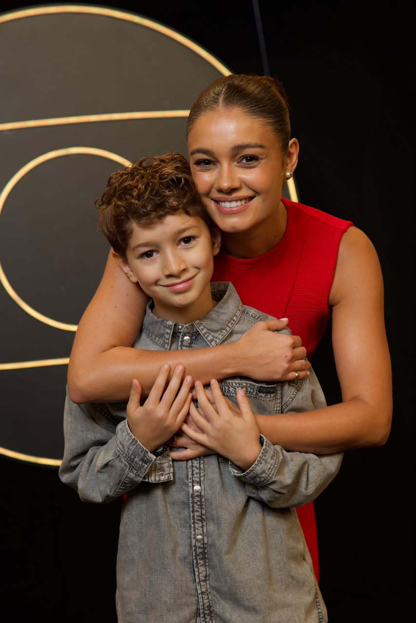 Sophie Charlotte surge com o filho, Otto, em evento - Foto: Globo/Manoella Mello