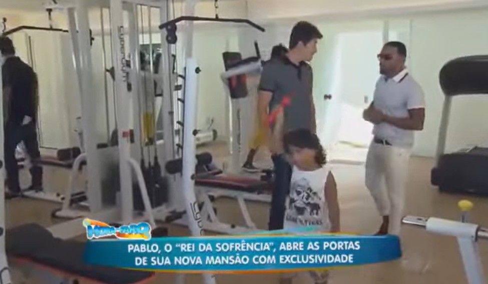 Academia da mansão - Foto: Reprodução/Record