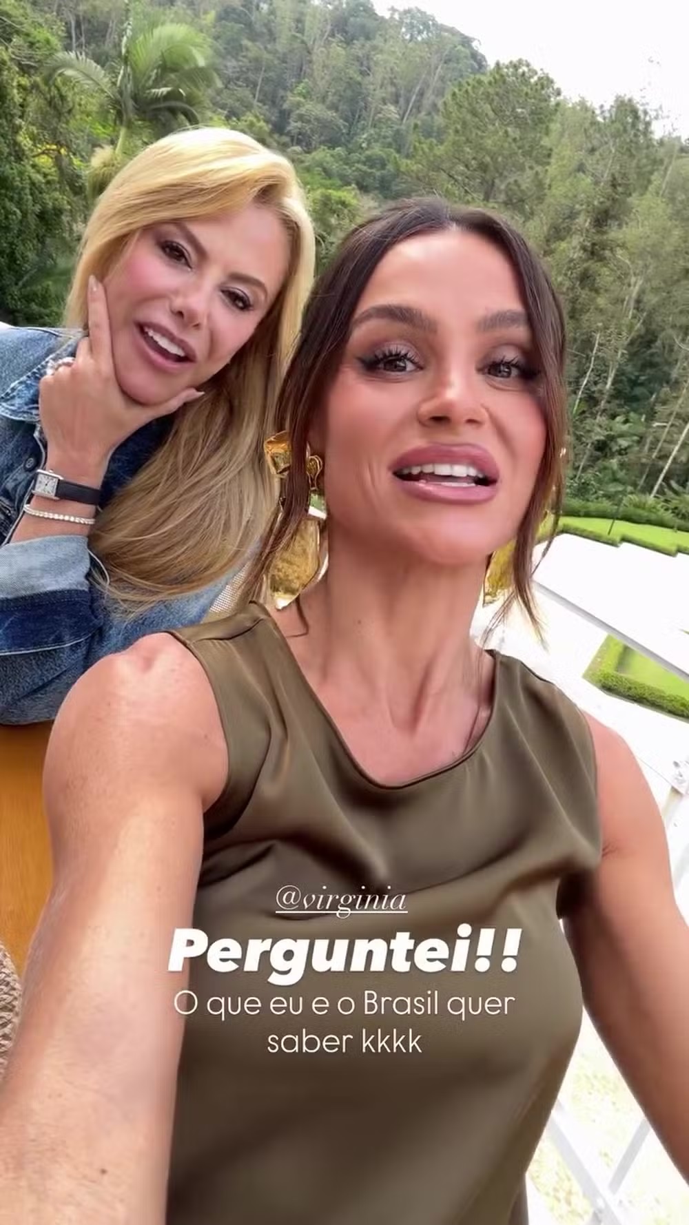 Poliana Rocha responde se acha que Virginia Fonseca e Zé Felipe reatam o casamento — Foto: Reprodução/Instagram