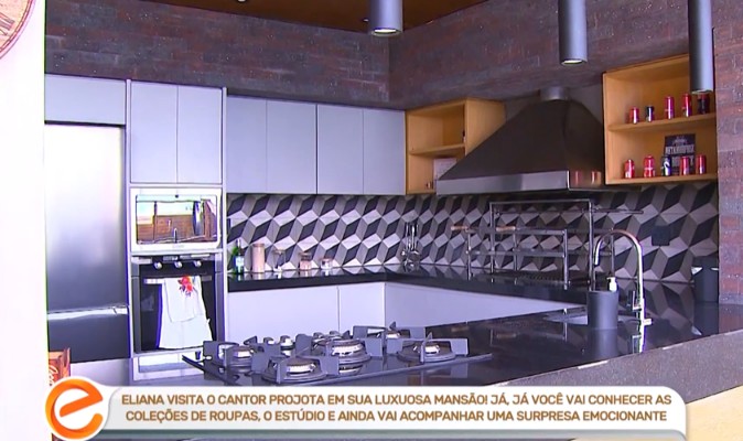 Espaço gourmet - Foto: Reprodução/SBT