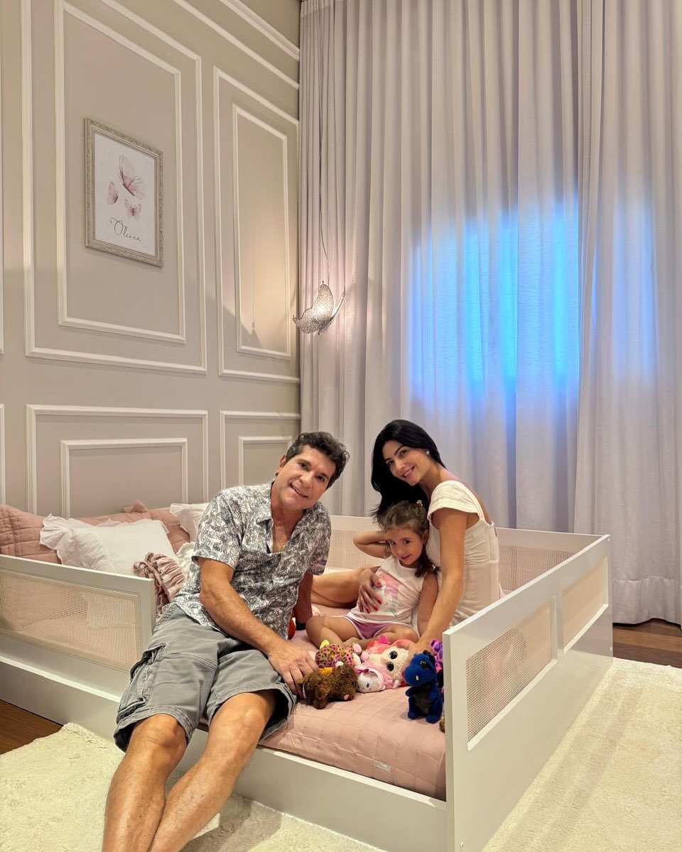 Quarto da filha caçula de Daniel - Foto: Reprodução / Instagram @lilipadua 