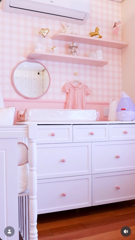 Quarto da filha de Mari Fernandez e Júlia Ribeiro - Foto: Reprodução / Instagram @juliaaribeirol