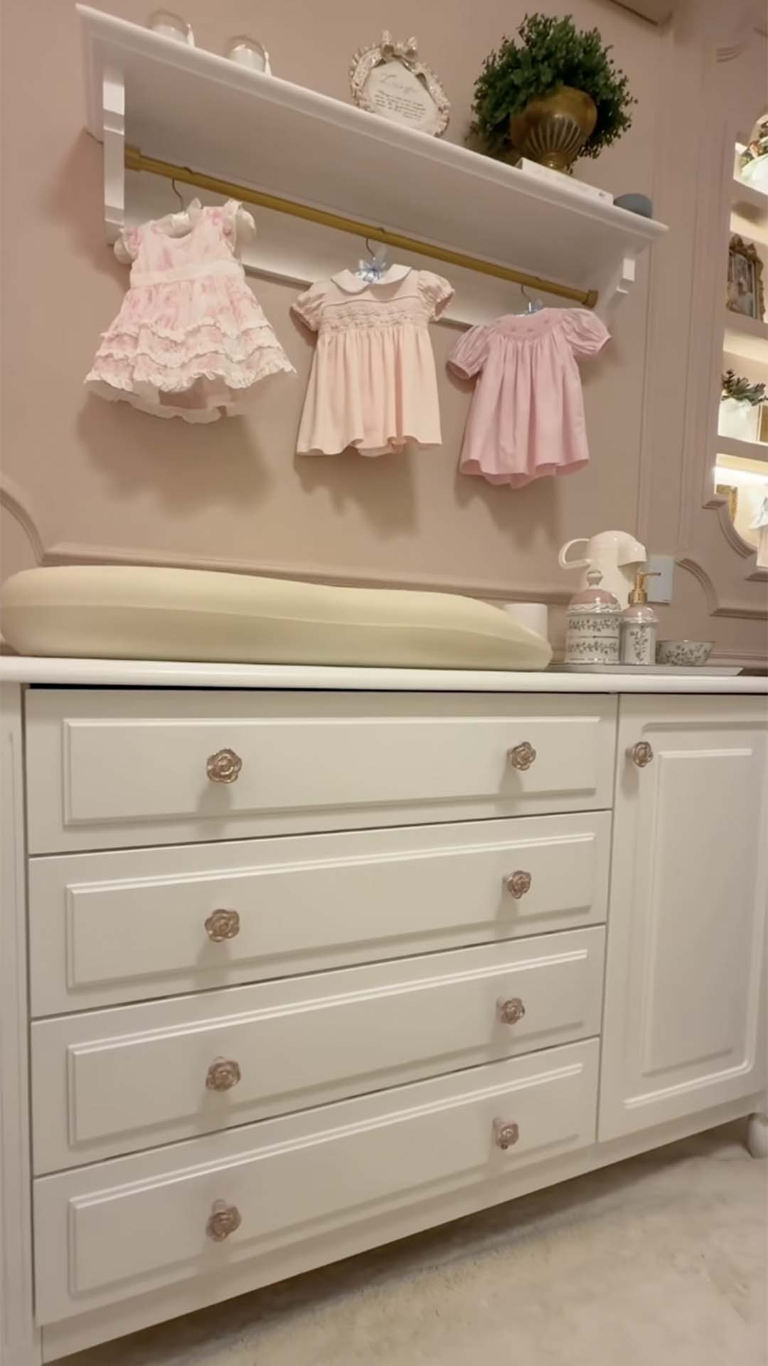 Quarto de Luiza, neta de César Filho - Foto: Reprodução / Instagram