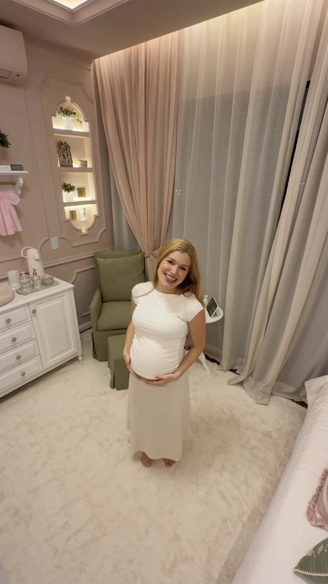 Quarto de Luiza, neta de César Filho - Foto: Reprodução / Instagram