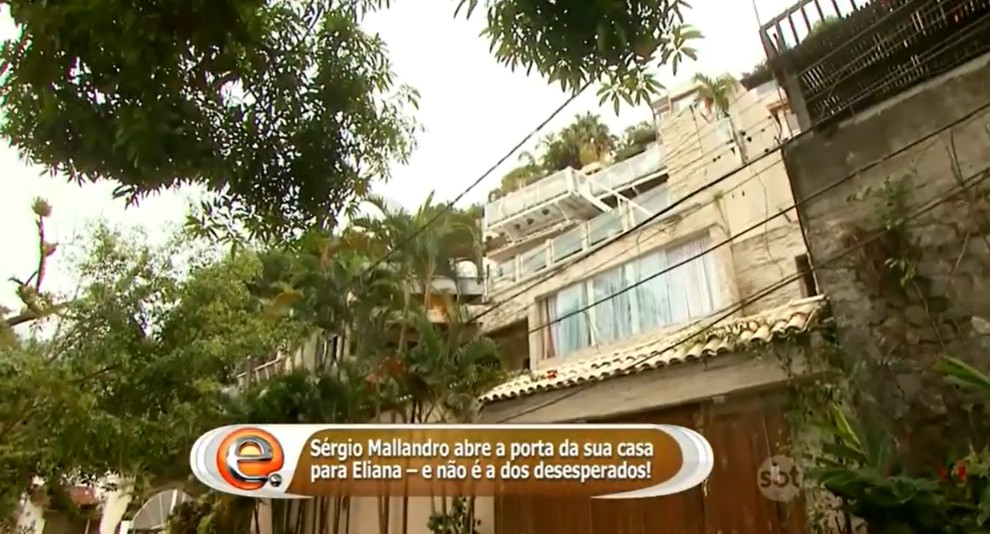 Fachada da casa - Foto: Reprodução/SBT