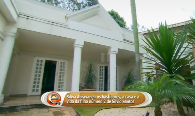 Fachada da mansão - Foto: Reprodução/SBT