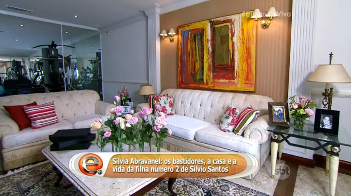 Sala da casa - Foto: Reprodução/SBT