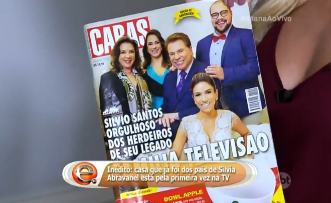 Mansão reúne acervo com diversas revistas - Foto: Reprodução/SBT