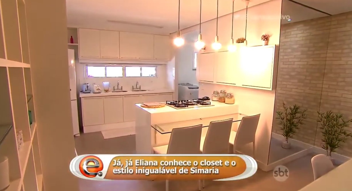 Cozinha da casa - Foto: Reprodução/YouTube/SBT