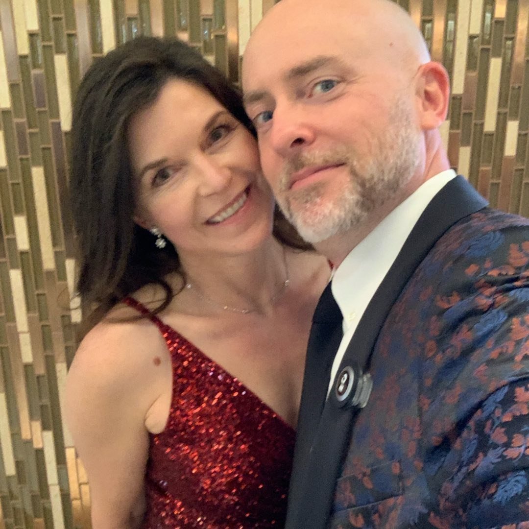 Simone Vannoy, filha mais velha de Raul Seixas, com o marido - Foto: Reprodução / Facebook 
