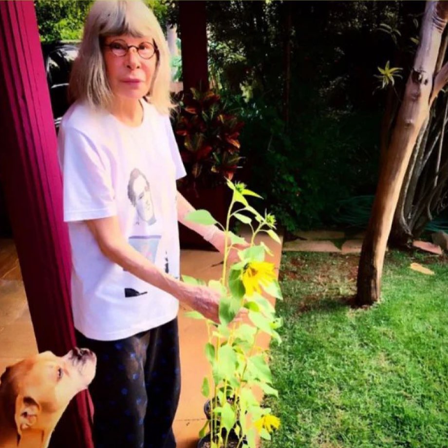 Rita Lee em seu sítio - Foto: Reprodução / Instagram @ritalee_oficial