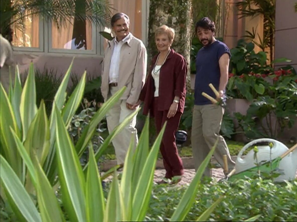 Tarcísio Meira e Gloria Menezes na novela Páginas da Vida (2006) - Foto: Reprodução / TV Globo