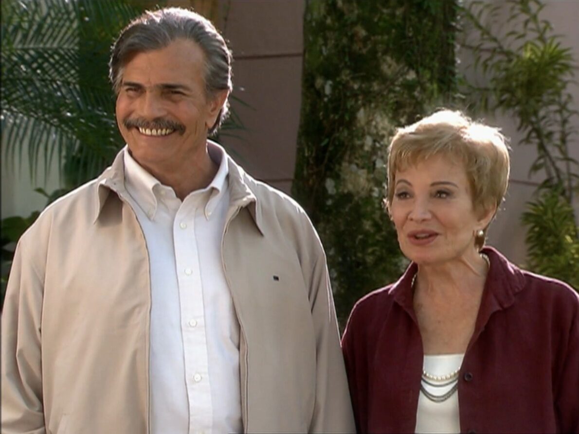 Tarcísio Meira e Gloria Menezes na novela Páginas da Vida (2006) - Foto: Reprodução / TV Globo