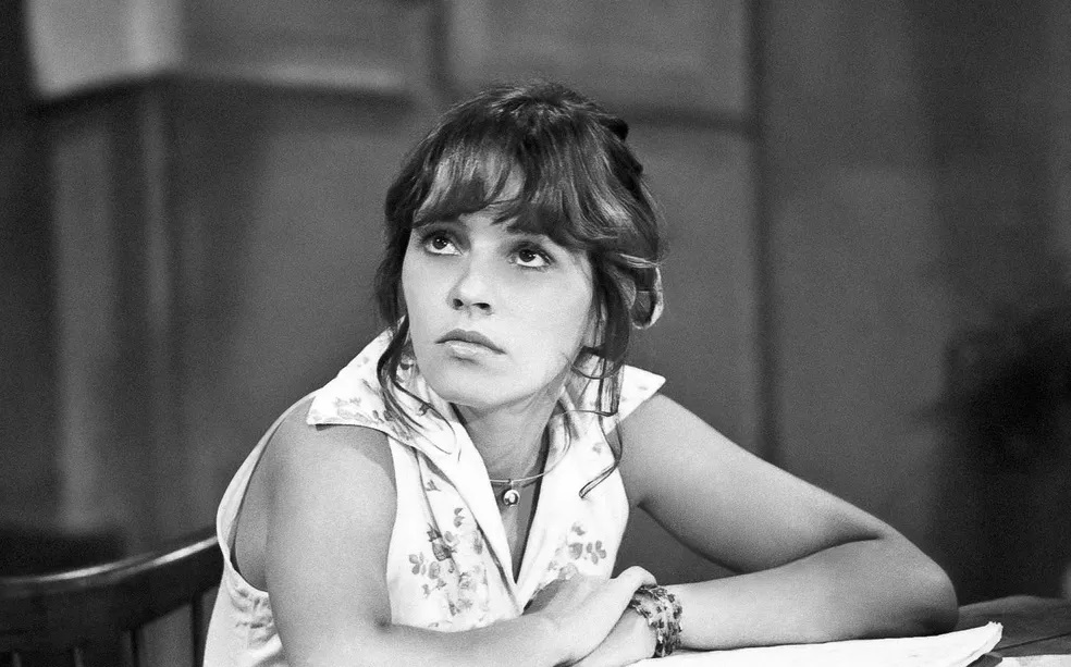 Kátia D’Angelo em Anjo Mau – 1ª versão, 1976 — Foto: Acervo/Globo