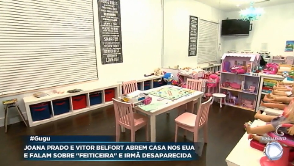 Quarto de brinquedos - Foto: Reprodução/Record