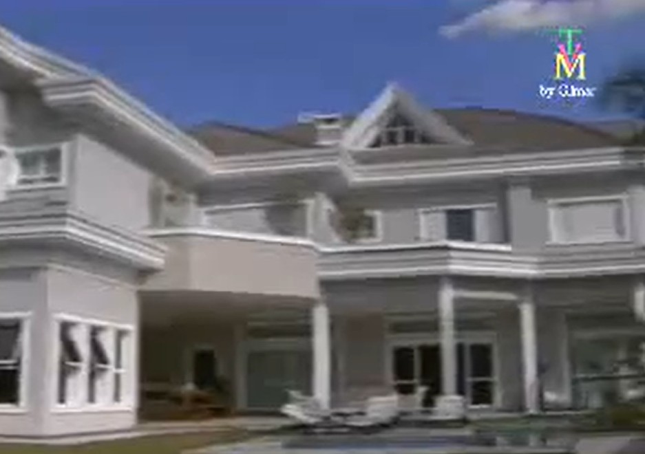 Parte de trás da casa - Foto: Reprodução/YouTube/TV Globo
