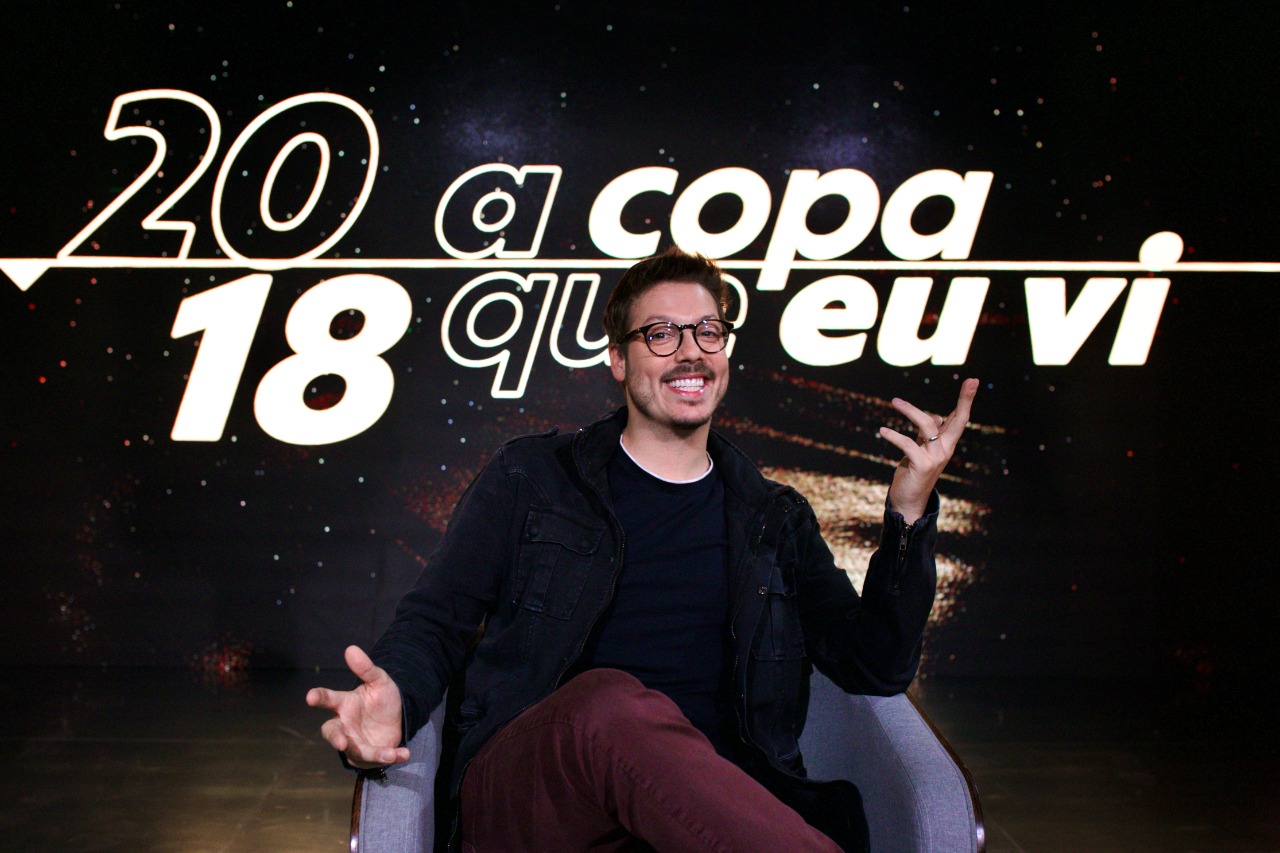 Fábio Porchat encerra a última edição do quadro ‘A Copa Que Eu Vi’, com muito bom humor