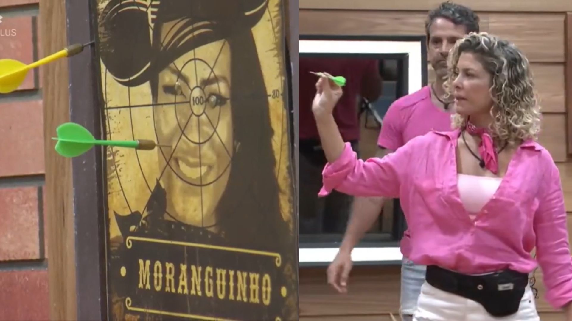 A Fazenda 14: Babi e Kerline criticam Moranguinho em jogo do alvo