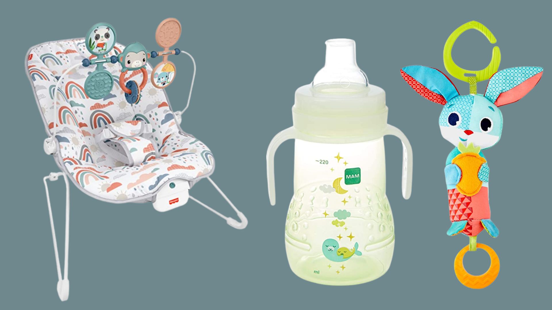 Cadeirinha, banheira e mais: 15 ofertas para a rotina do bebê
