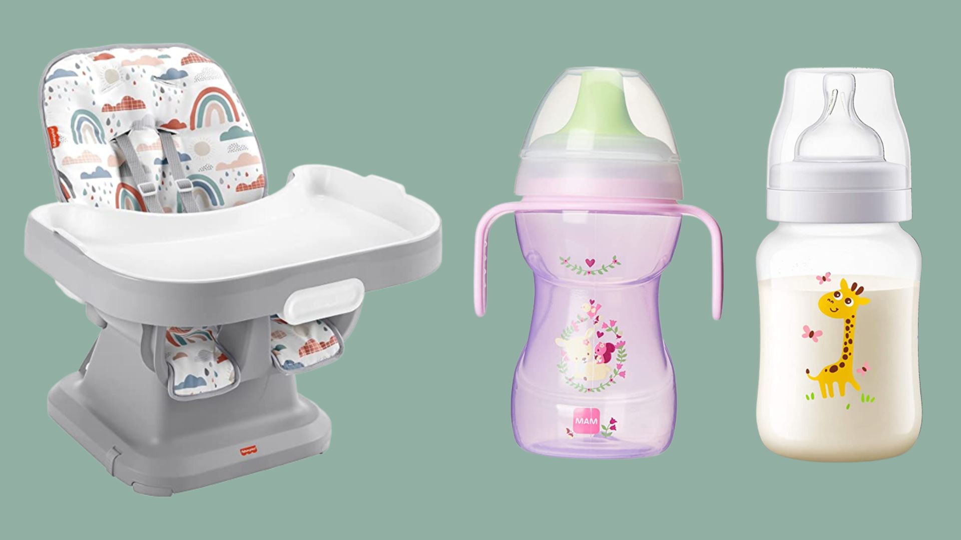 Cadeirinha, mamadeira e mais: 12 itens para a hora da alimentação dos pequenos