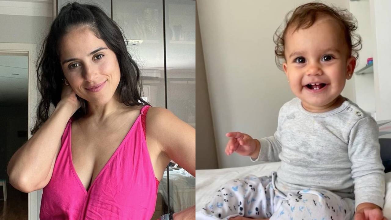 Camilla Camargo presta linda homenagem ao comemorar os 10 meses da filha, Julia: ”Te amo tanto”