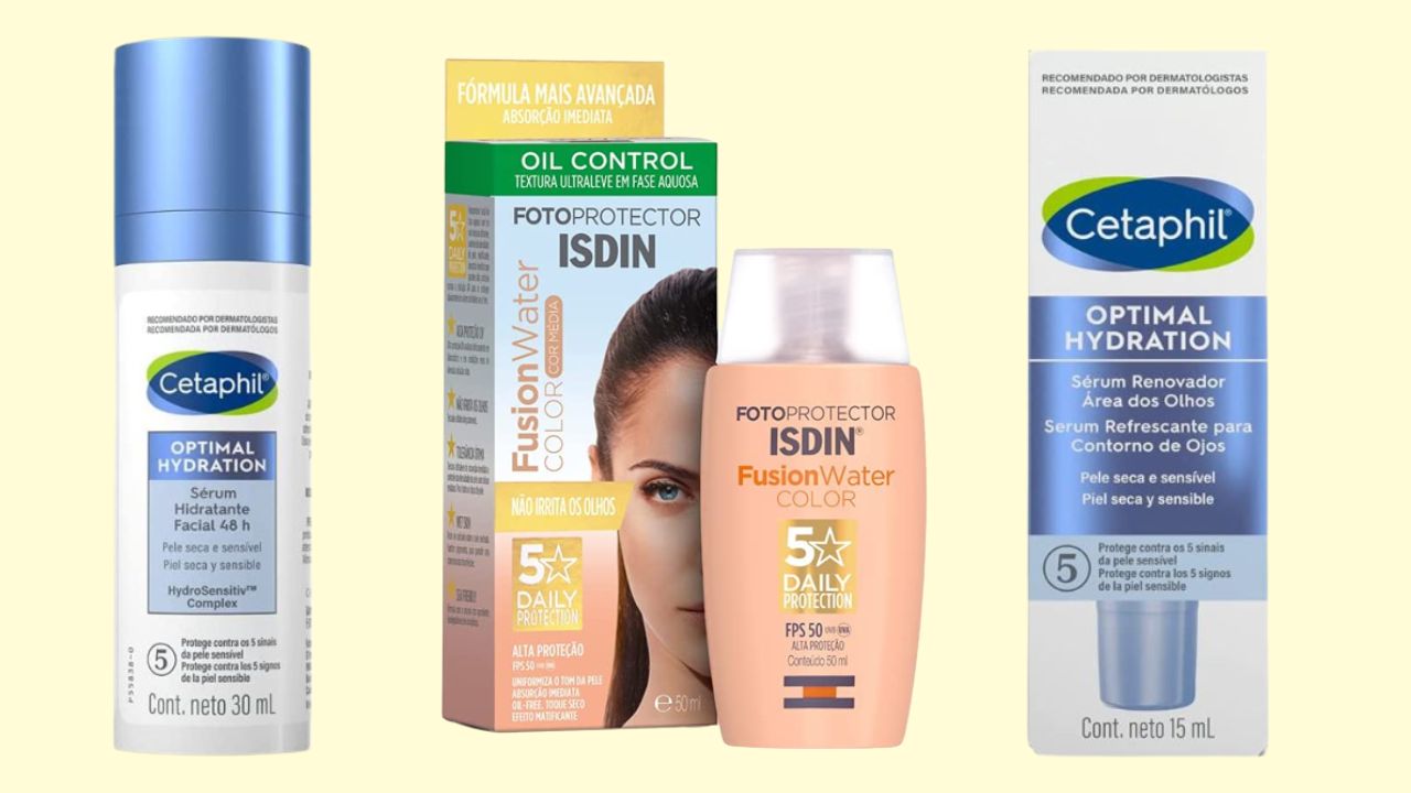 Cuidados com a pele: 7 produtos indispensáveis para a sua rotina