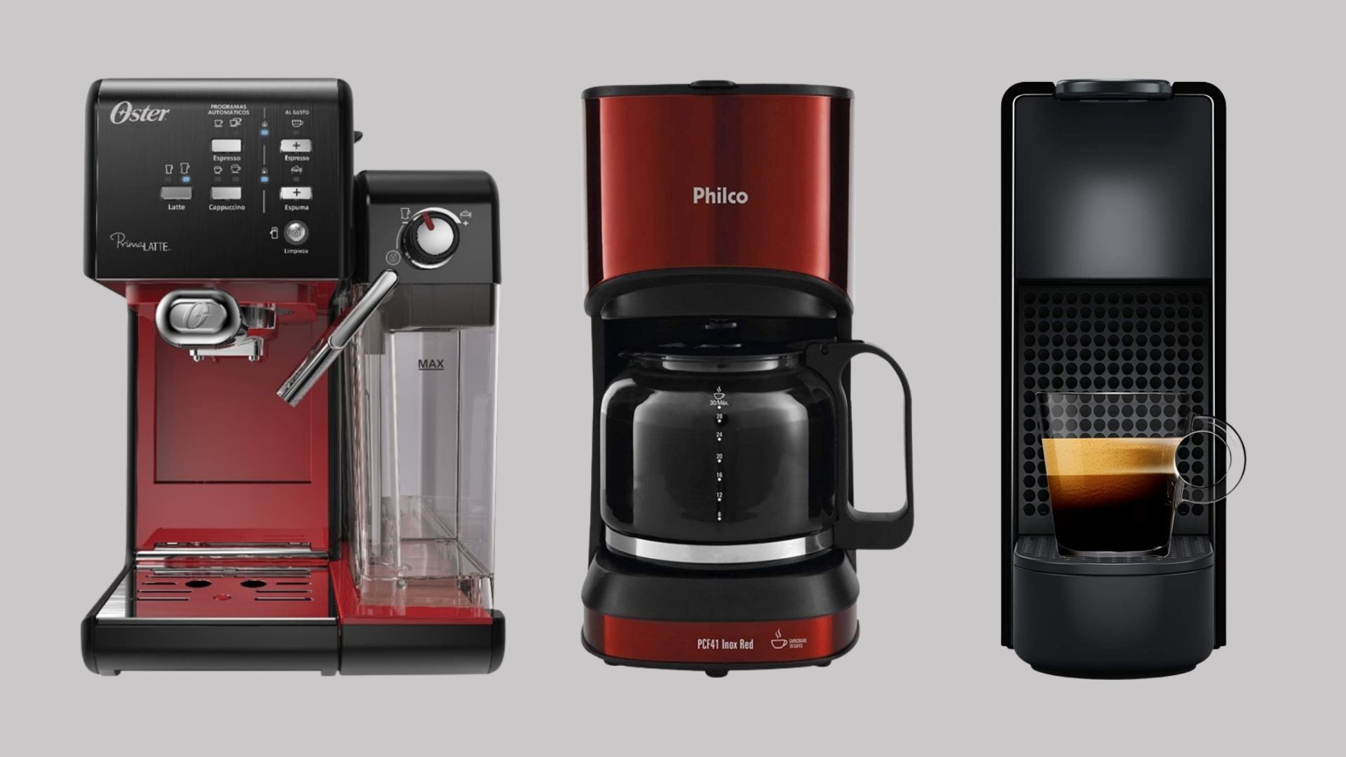 Cafeteira: 6 opções que vão te conquistar