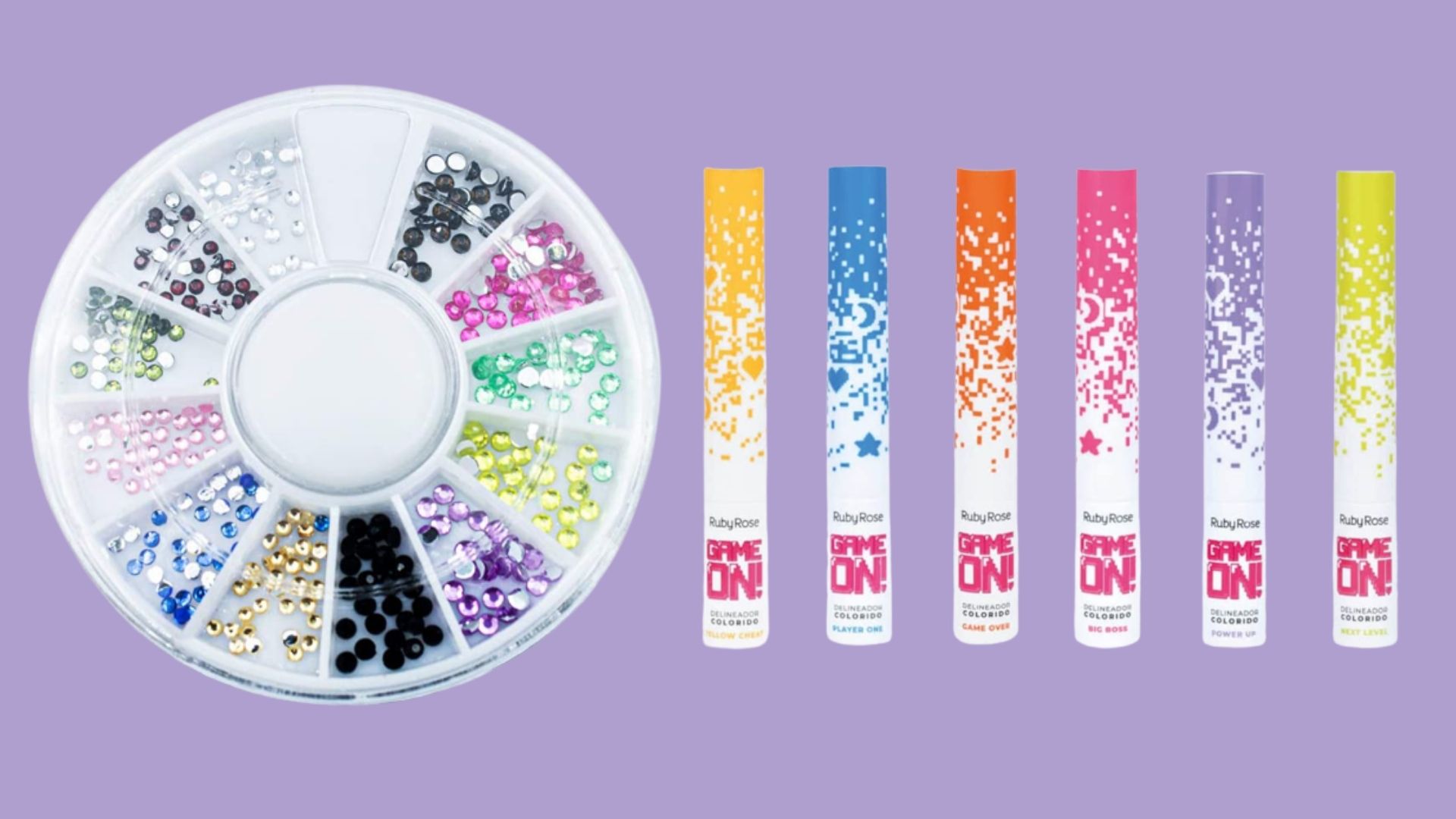 Glitter, strass e cor: 13 itens para deixar a maquiagem mais divertida