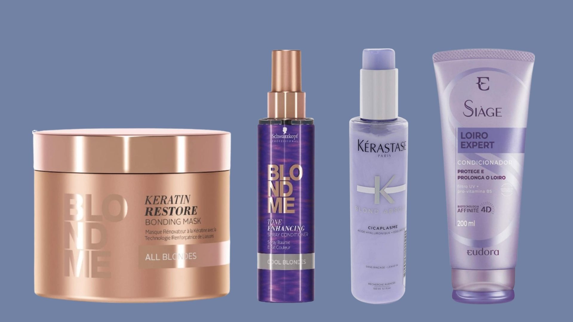 Máscara capilar, leave-in e mais: 7 produtos para cuidar dos cabelos loiros