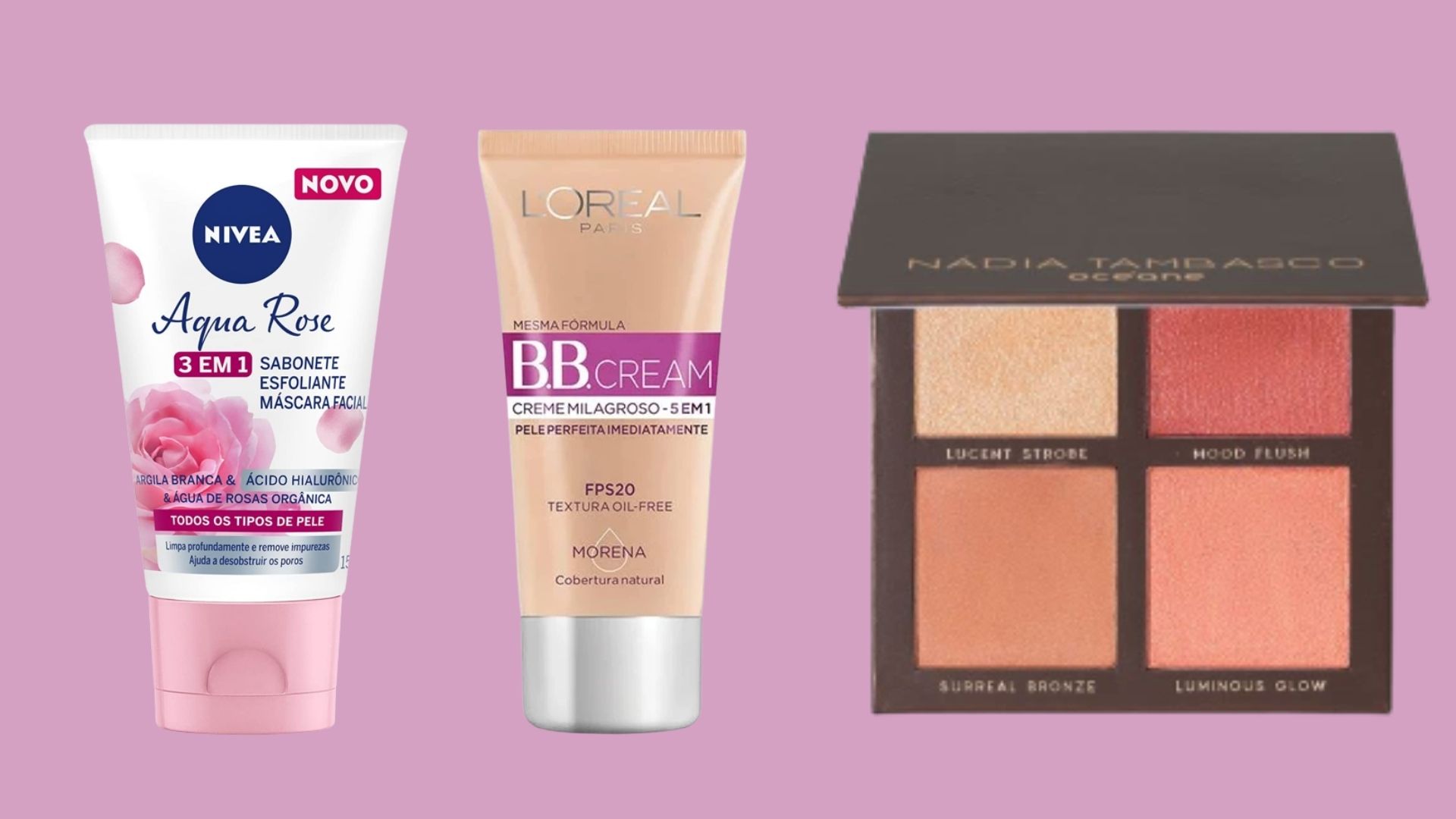Produtos multifuncionais: 5 opções para uma rotina de beleza mais prática