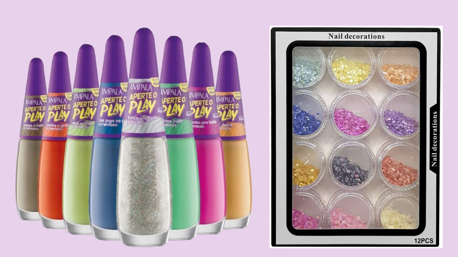 Esmaltes, strass e mais: 10 itens para decorar as suas unhas
