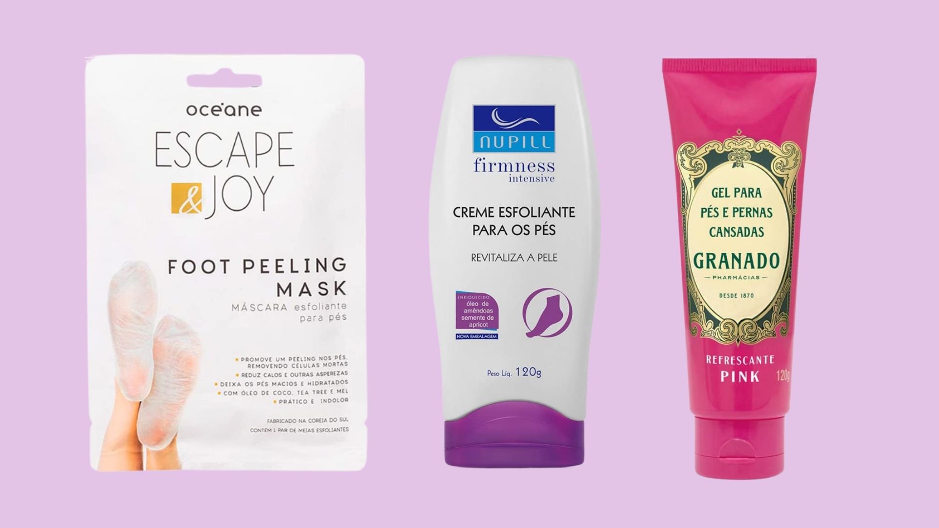 Self care: 6 produtos para cuidar dos seus pés