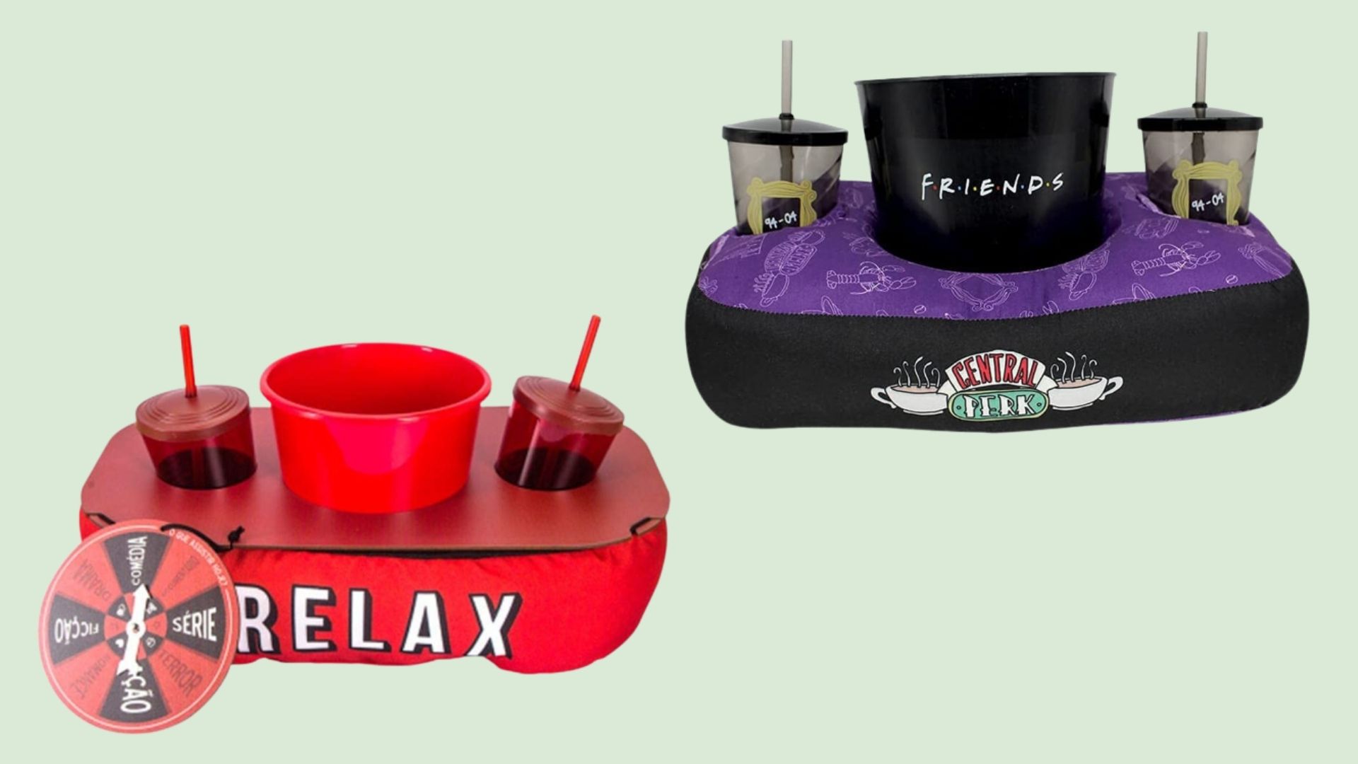 Almofada porta pipoca: 12 opções para as noites de filmes em casa