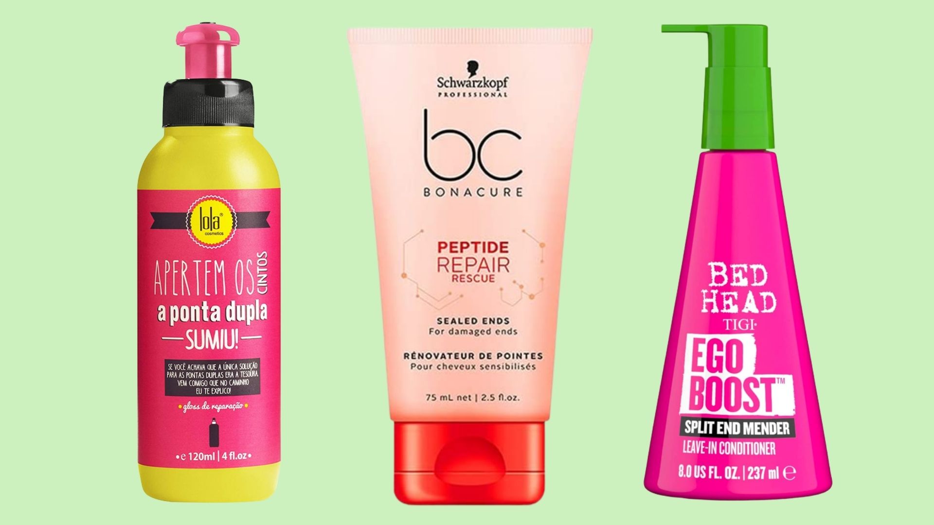 6 produtos para acabar com as pontas duplas