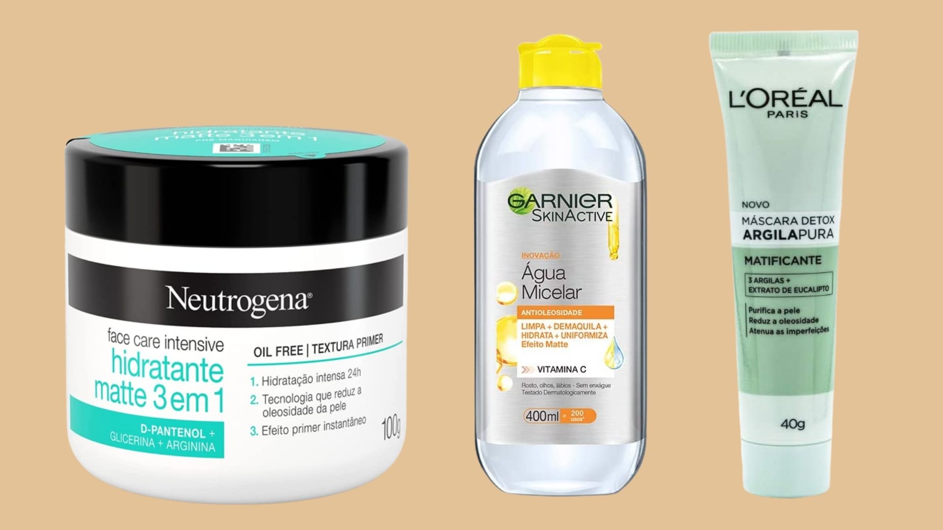 Rotina de skincare: 5 produtos para a pele oleosa