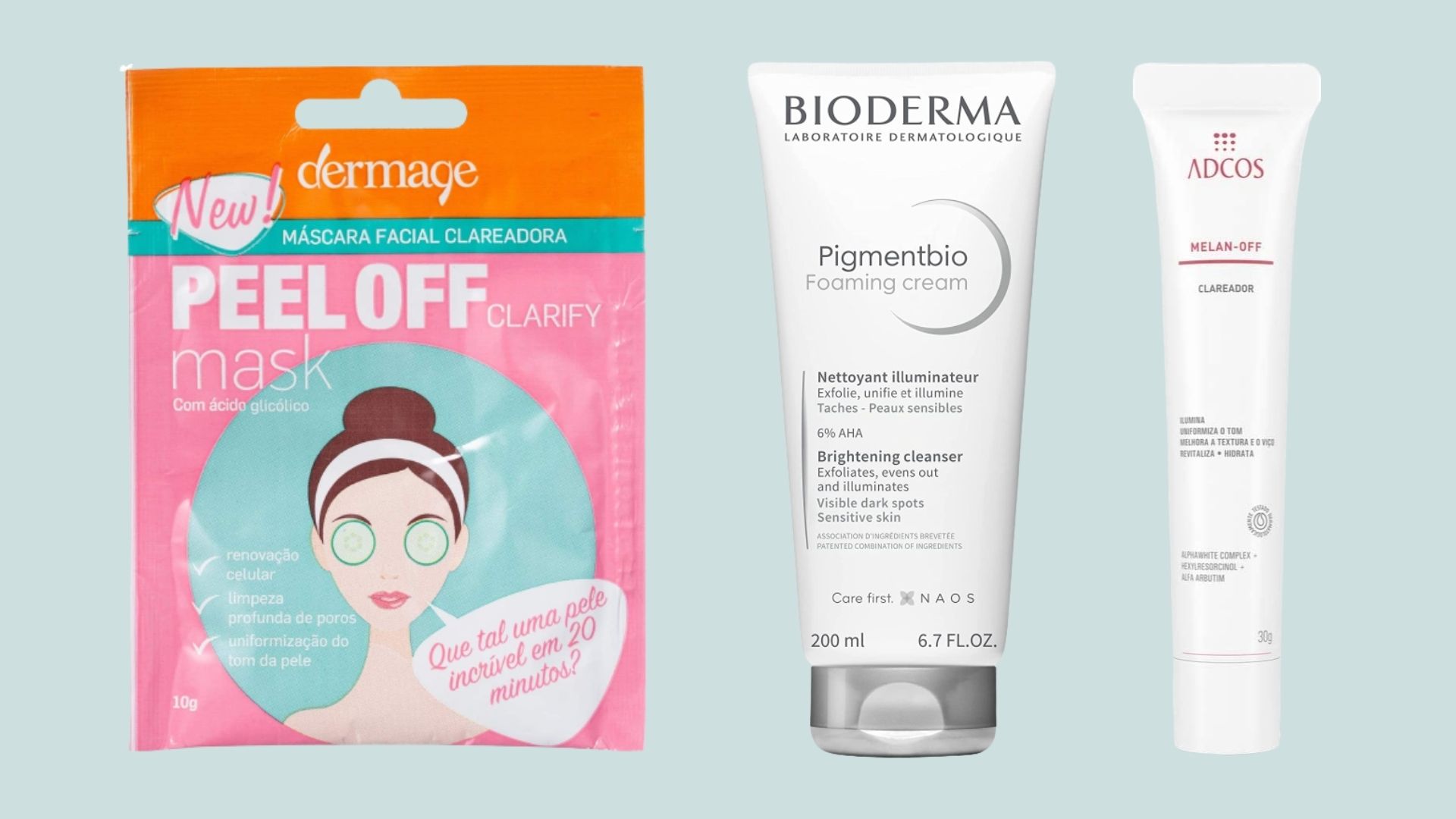6 produtos com ação clareadora para incluir no skincare