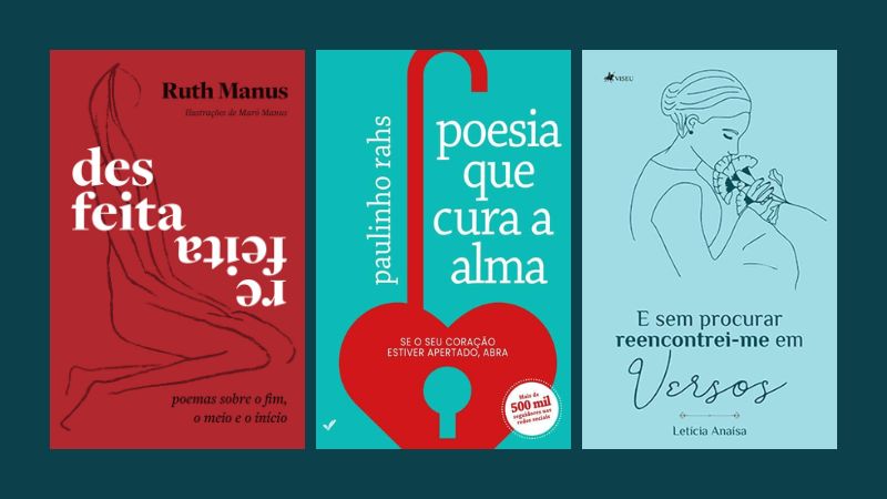 5 lançamentos de livros de poesia que você precisa conhecer