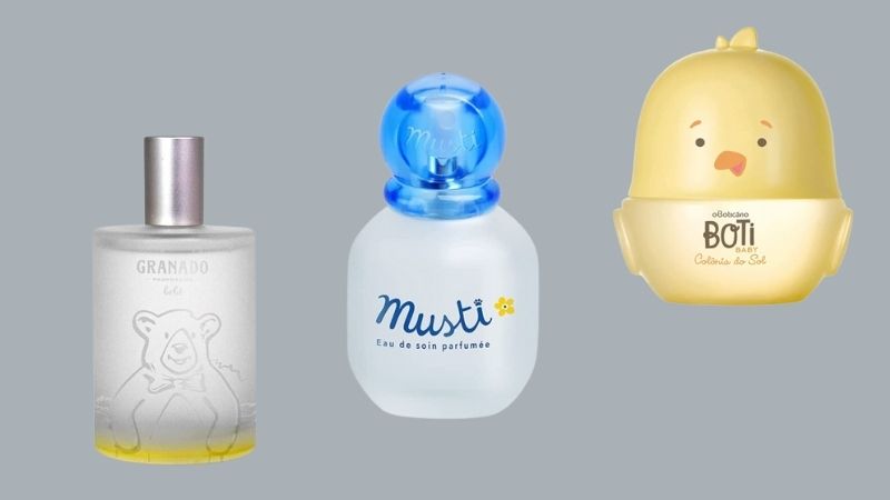 6 fragrâncias infantis para deixar seu bebê mais cheiroso
