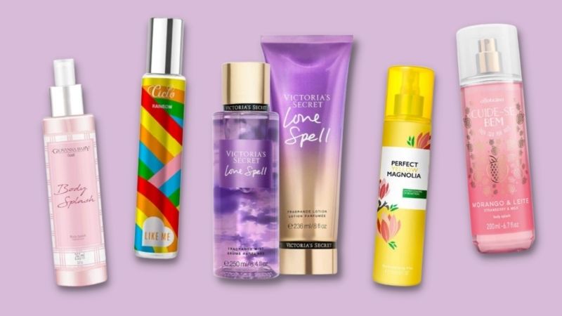 Body Splash: aposte em fragrâncias leves para o dia a dia