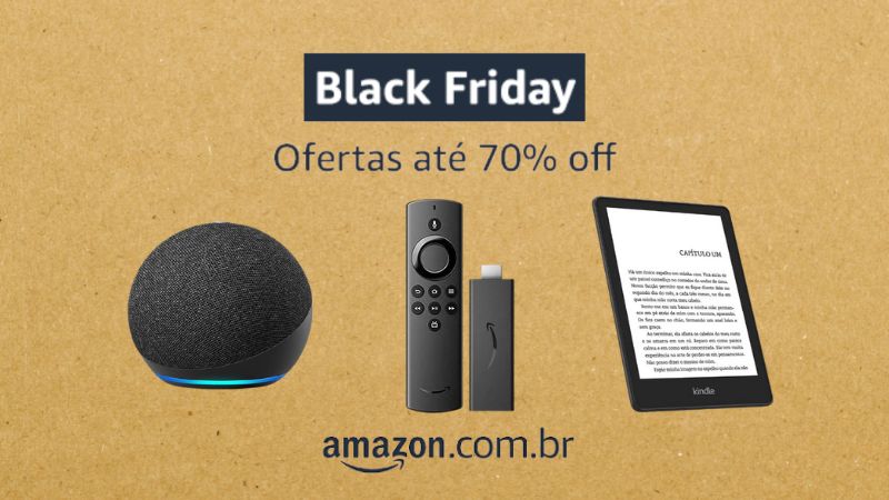 Dispositivos Amazon: últimas chances para você adquirir o seu na Black Friday