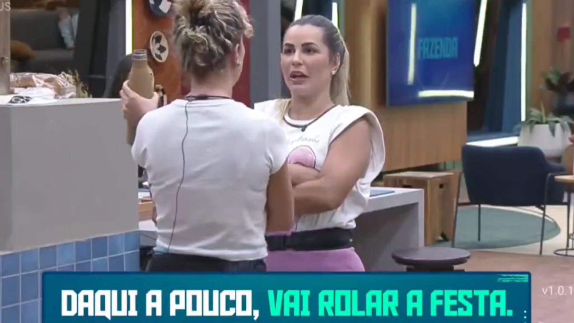 A Fazenda 14: Deolane diz que Babi maltratou as ovelhas e a atriz pede para não falar do assunto