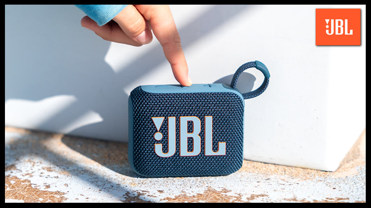 Oferta Relâmpago: desconto de 65% na caixa de som JBL GO4