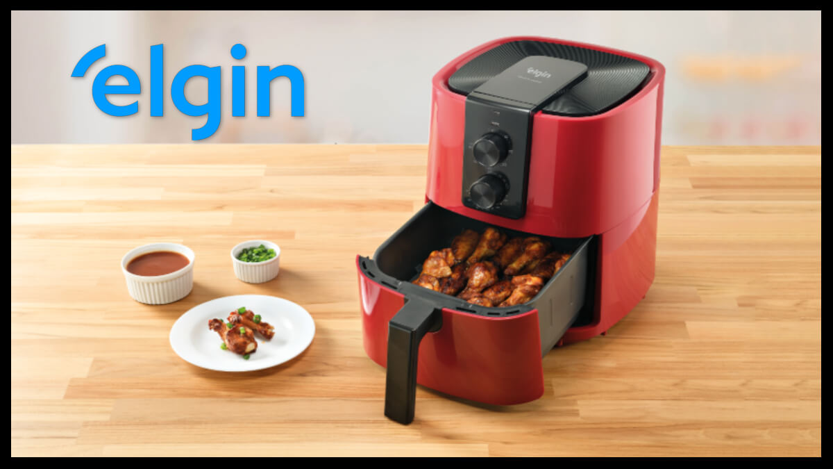 Ofertas do dia: super desconto de 58% na Air Fryer da Elgin