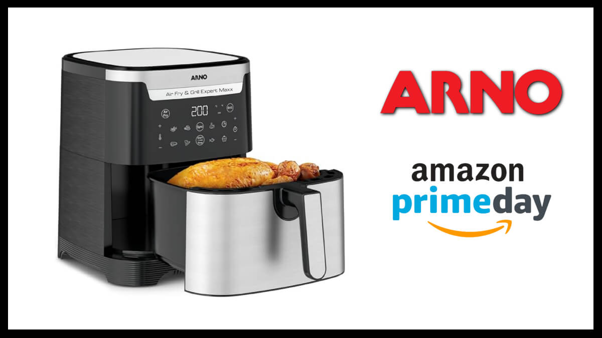 Ofertas Prime Day: Air Fryer da Arno com 41% de desconto