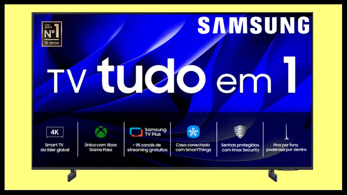 Ofertas Semana do Consumidor: até 56% de desconto nas smart TVs da Samsung