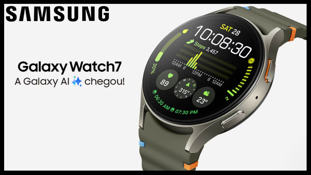 Ofertas Semana do Consumidor: descontos de até 43% no Galaxy Watch7 da Samsung