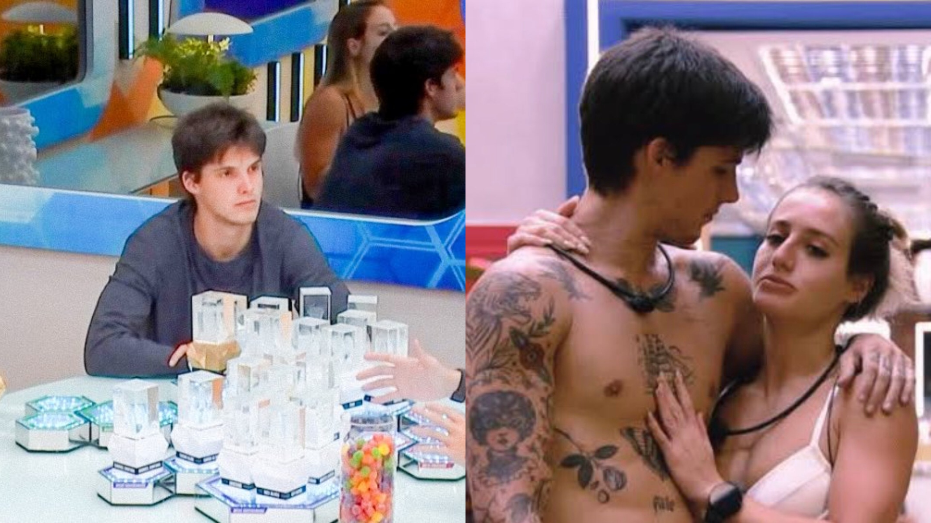 BBB23: Gabriel faz caveira de sister para líder Bruna Griphao