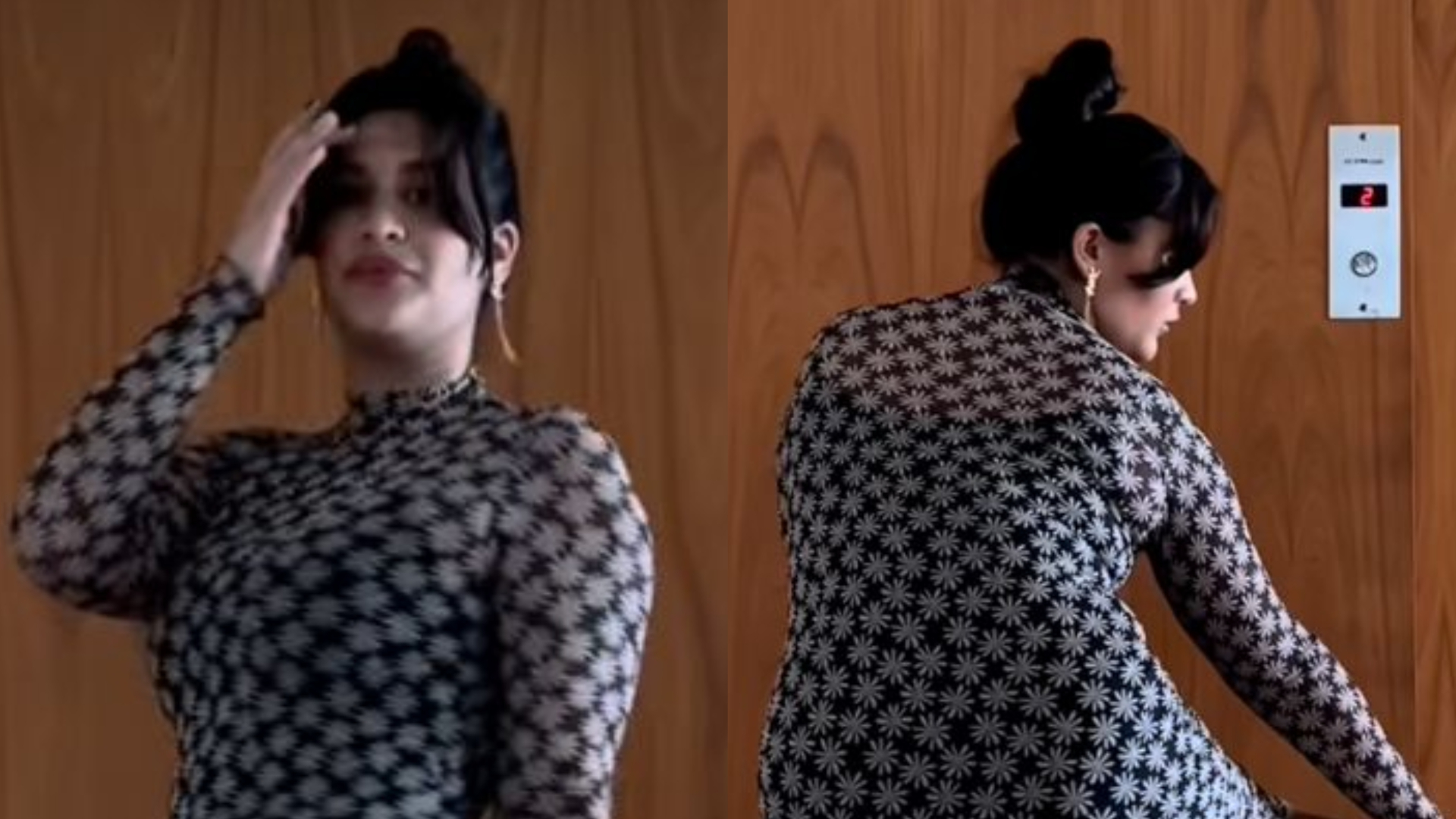 Estilosa, Giulia Costa surge com vestido transparente e arranca elogios: ”Absurda”