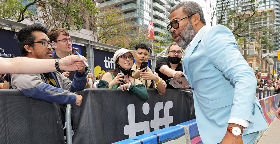 Jordan Peele na première de “Wendell & Wild”