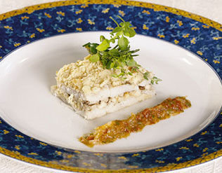 MILFOLHAS DE PESCADA E SHIITAKE